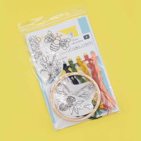 Stick and Stitch Kit - Floral Universe