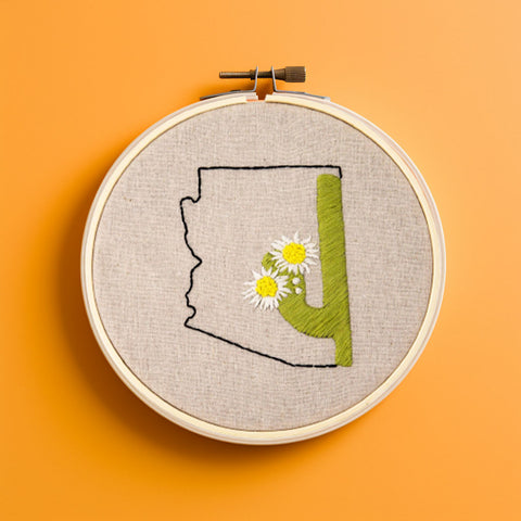 Floral State Map Kit